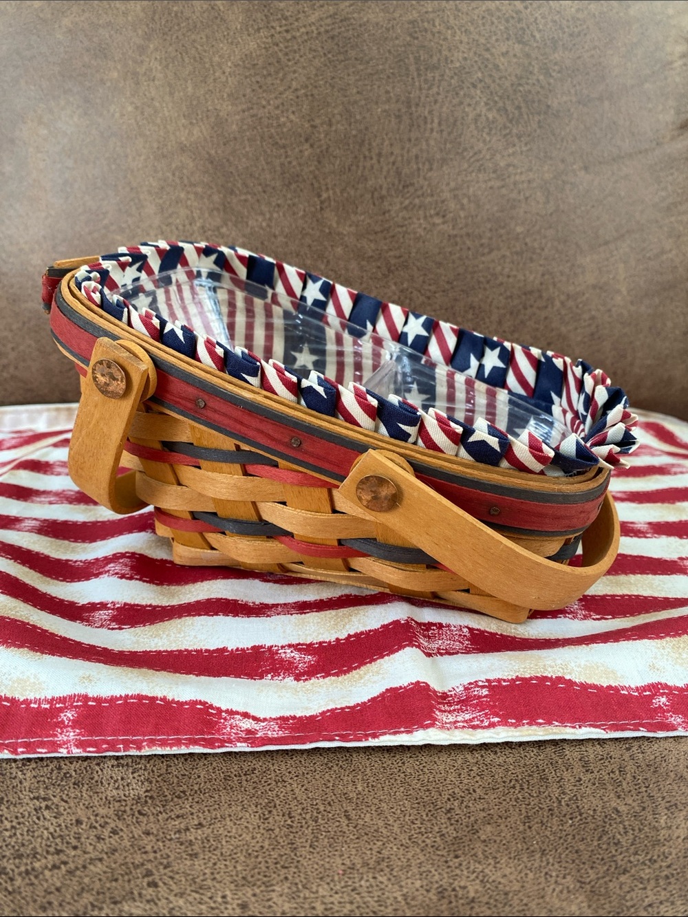 Longaberger 1996 All-American Summertime Sleight Basket